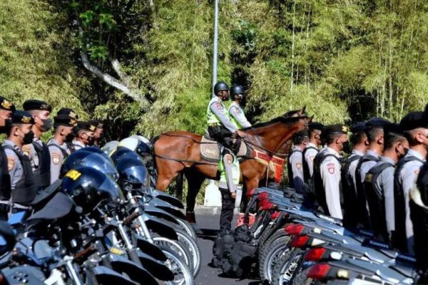 polda jatim gelar kesiapan pengamanan ktt g20 50898