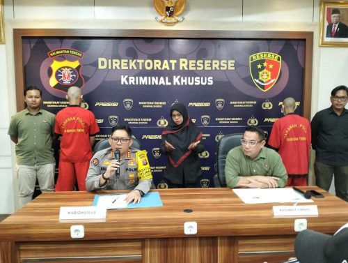 polda kalteng ringkus 2 orang warga bartim pengangkut bmm ilegal 70850