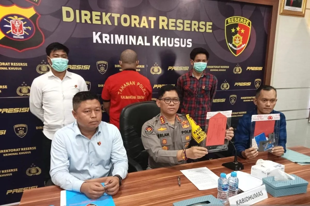 polda kalteng ringkus pelaku penipuan yang mengaku sebagai pejabat bin 67911 1