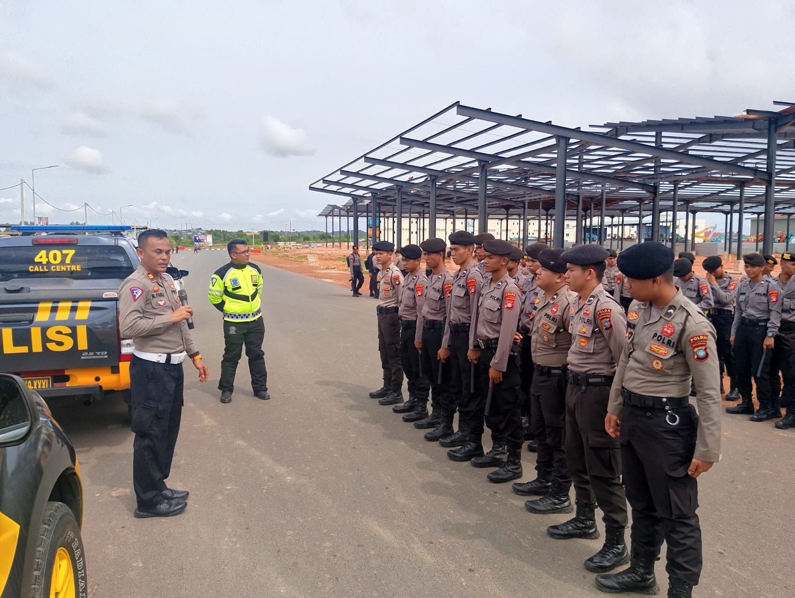 polda kepri komitmen meningkatkan keselamatan berlalu lintas melalui pelatihan personel ditsamapta 69906
