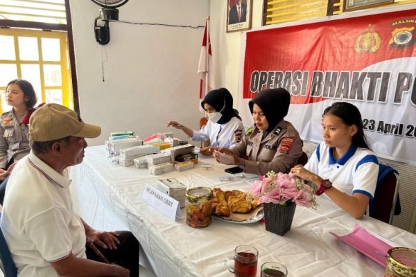 polda maluku gelar bakti polri presisi di dua negeri di kabupaten maluku tengah 73019