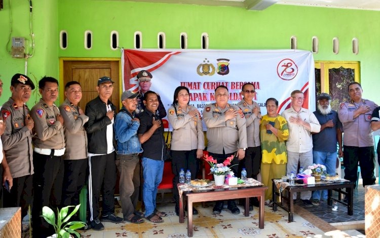 polda ntt gelar jumat curhat untuk mendengarkan kritik dan saran serta aspirasi warga 76121