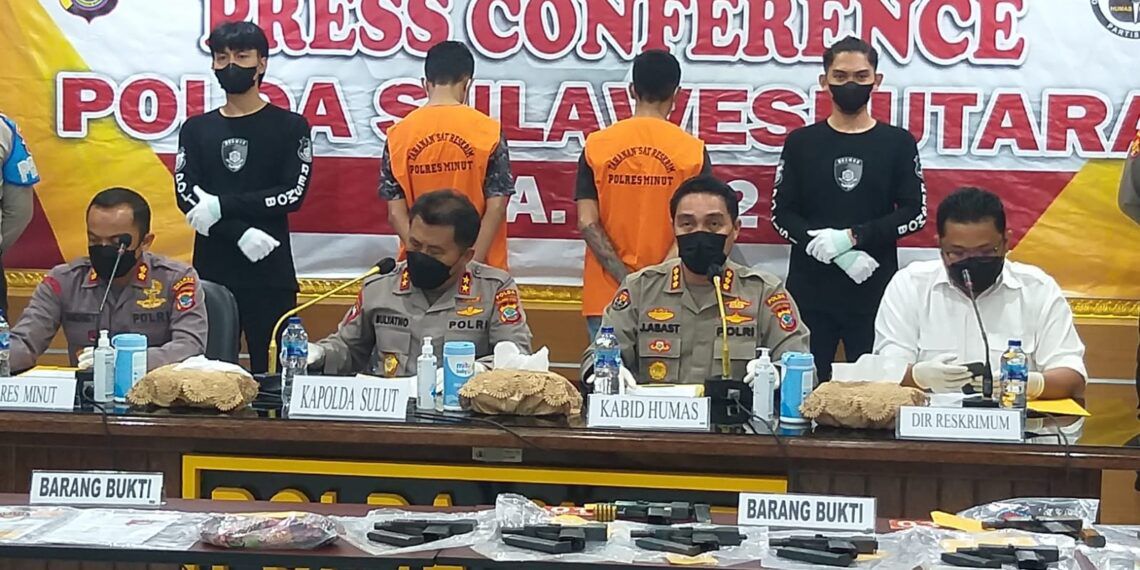 polda sulut berhasil gagalkan penyelundupan senjata api dari filipina 47005