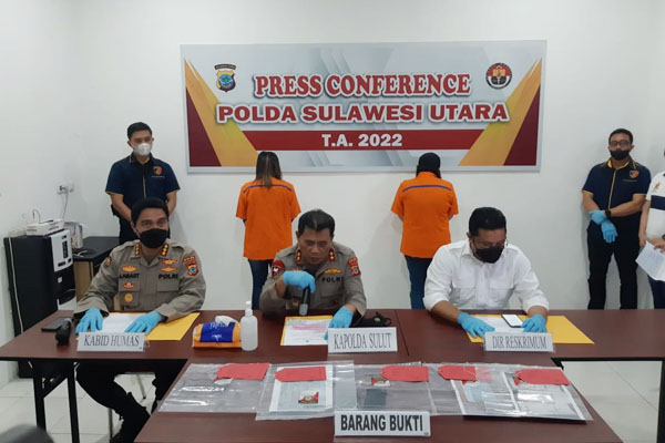 polda sulut ungkap kasus dugaan tindak pidana perdagangan orang 48610