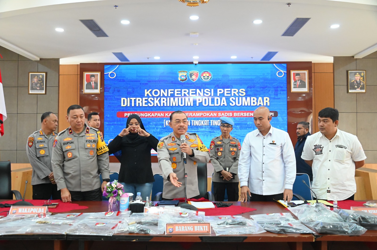 polda sumbar ringkus anggota sindikat perampokan 69571