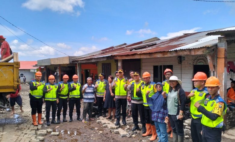 polda sumut beri bantuan kemanusiaan kepada warga deliserdang yang terdampak banjir 57621