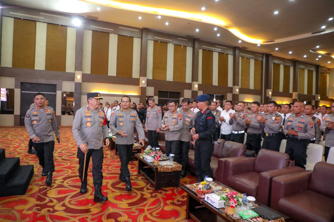 polda sumut gelar latihan pra operasi mantap brata toba 2023 2024 64615