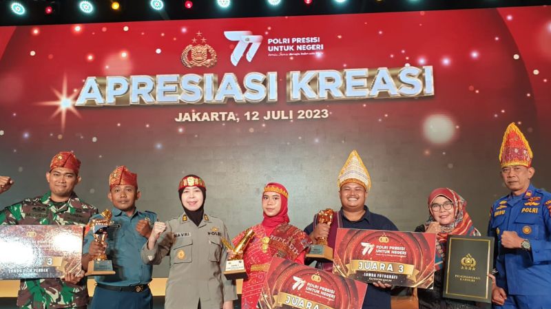 polda sumut raih tiga penghargaan lomba kreasi bhayangkara ke 77 61033