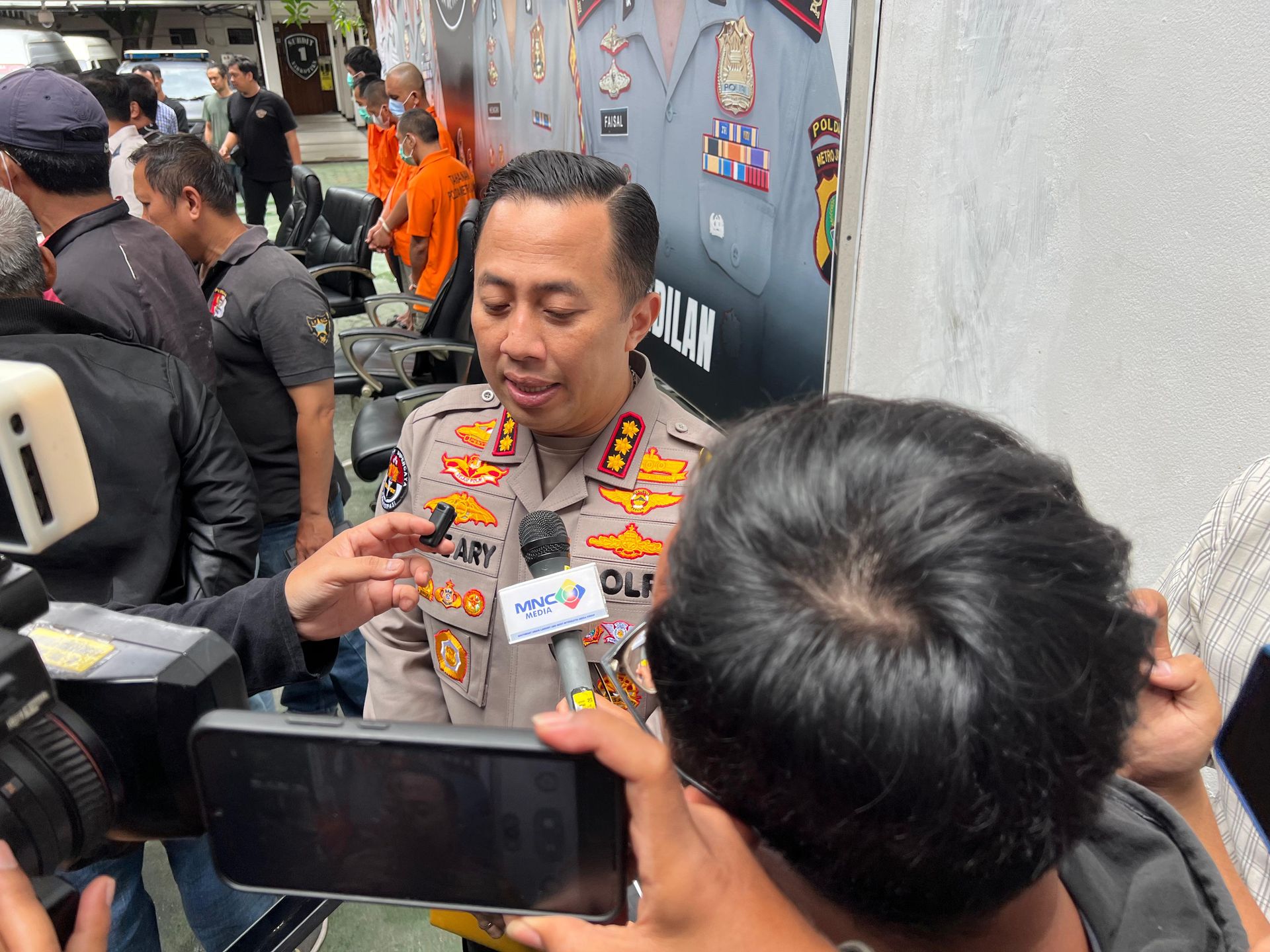 polisi amankan sejumlah aksi massa dari demo kemarin 71612