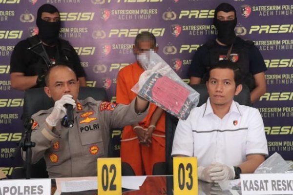 polisi bekuk ayah tiri perkosa anak tiga tahun di aceh timur 56401