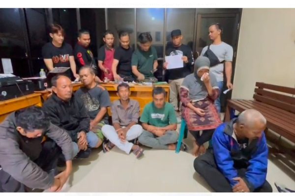 polisi berhasil tangkap 7 orang bandar dan pemain judi online di kota bengkulu 49087