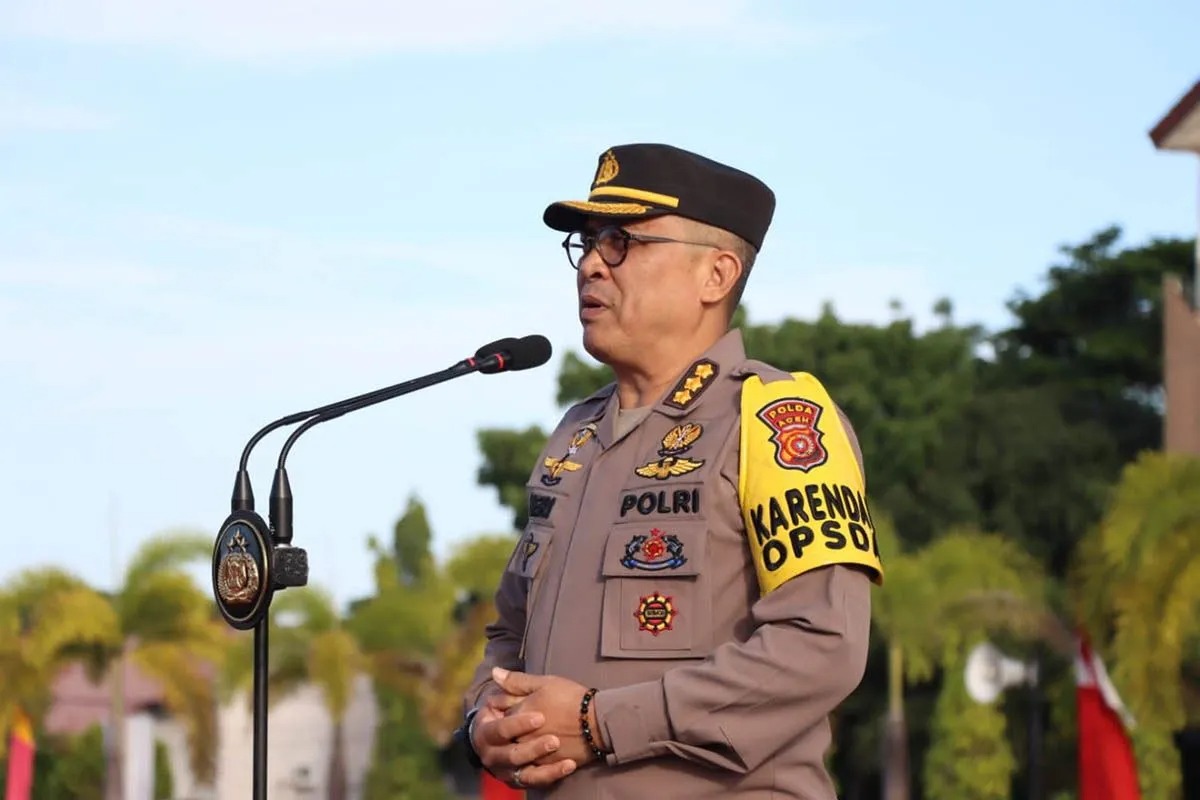 polisi gelar patroli selama operasi karhutla seulawah 2023 62431