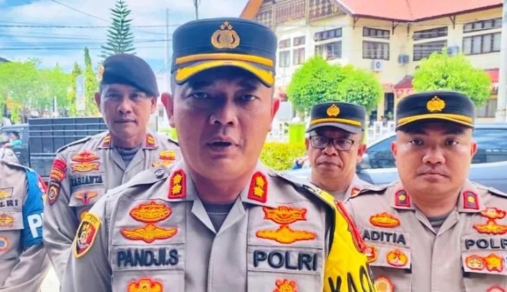 polisi imbau parpol patuhi aturan berlalu lintas saat daftar bacaleg ke kip di aceh barat 58160