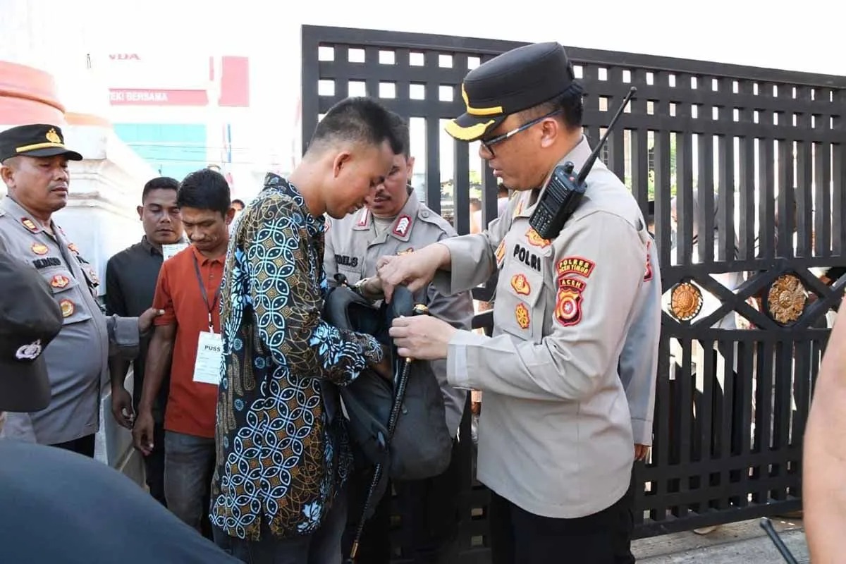 polisi memperketat lokasi puss pemilu 2024 di aceh timur 76160