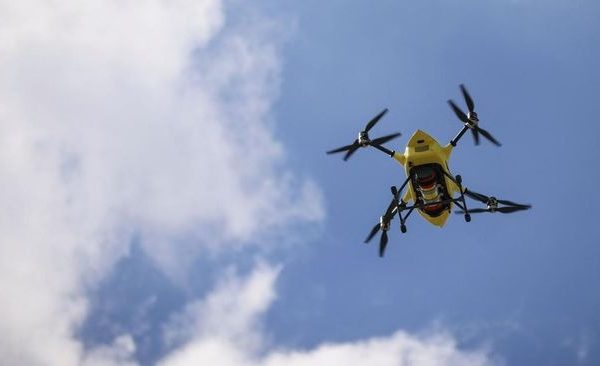 polisi mengerahkan tim drone untuk menyisir lokasi pengungsian warga yang terdampak gempa cianjur 51903