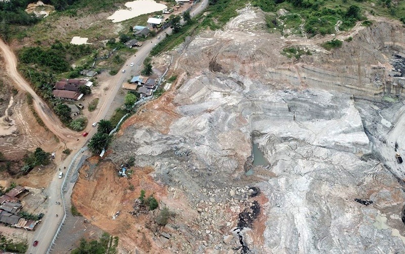polisi pelajari citra satelit ungkap lokasi longsor di satui 55469 1