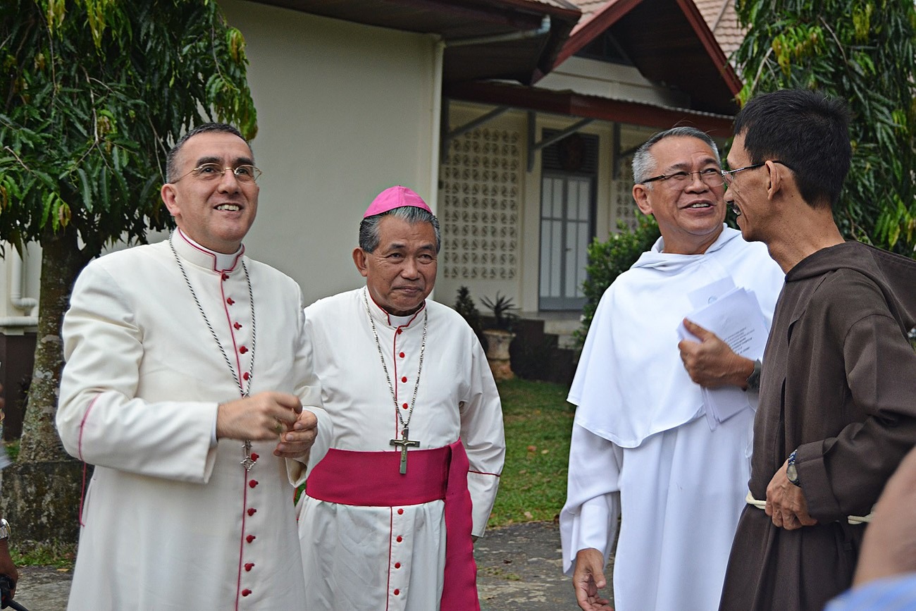 polisi siapkan kedatangan dubes vatikan untuk resmikan gereja katedral st maria di palembang 55990