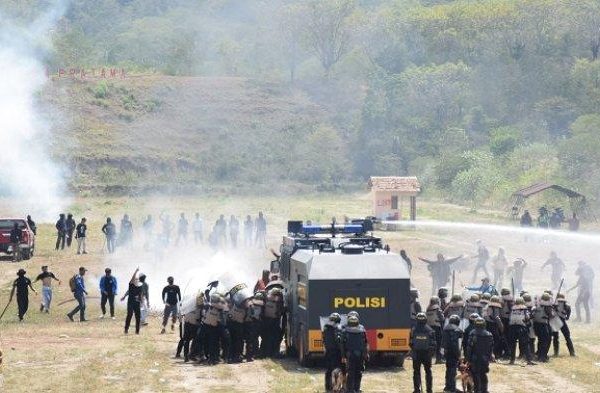 polisi siapkan pasukan phh dan dalmas antisipasi perkembangan situasi pleno kpu ri di sulteng 71617 1