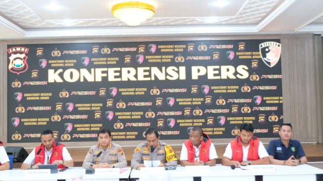 polisi tetapkan tersangka kasus santri tewas di ponpes raudhatul mujawwidin kabupaten tebo 71741