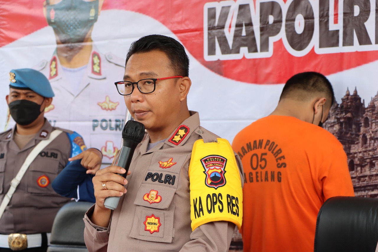 polres magelang sita belasan ribu butir obat berbahaya mengandung narkoba 48436