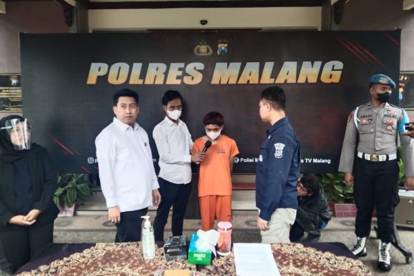 polres malang amankan pemuda yang diduga cabuli 2 gadis 50902