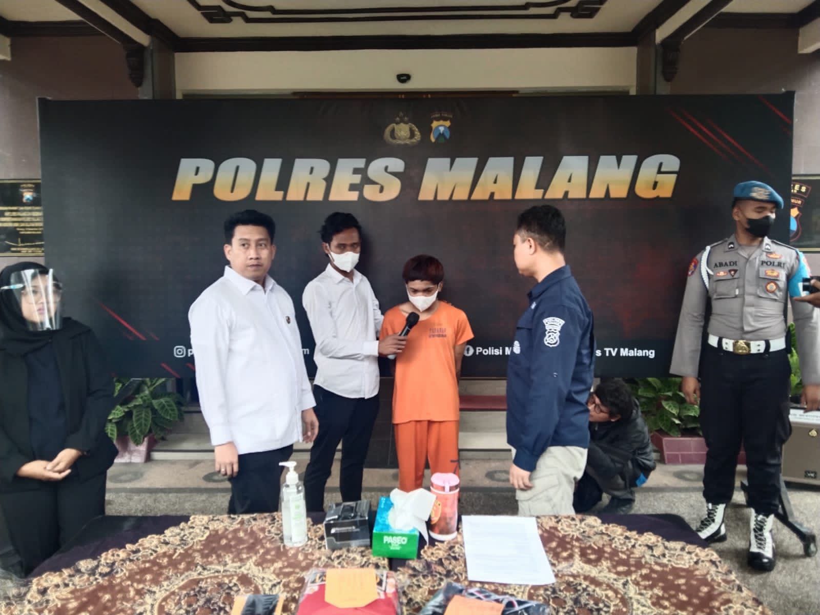 polres malang amankan pemuda yang diduga cabuli 2 gadis 50902