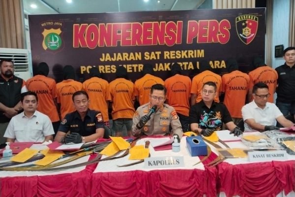 polres metro jakarta utara ungkap kasus tawuran maut di penjaringan 84060