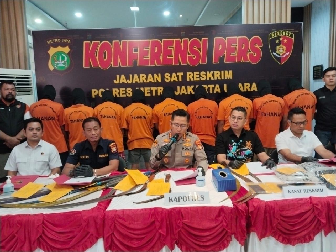 polres metro jakarta utara ungkap kasus tawuran maut di penjaringan 84060