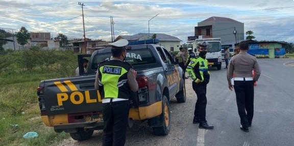 polres toba gelar patroli untuk meminimalisir balap liar 50665
