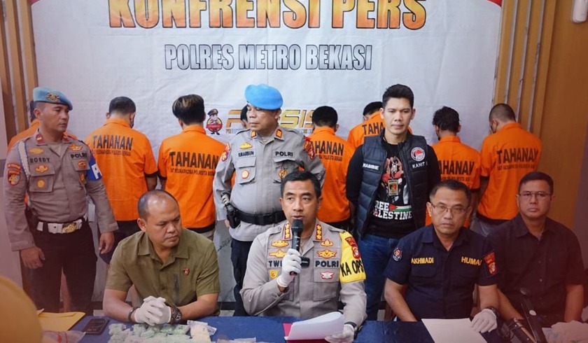 polrestra bekasi berhasil ungkap 9 kasus narkoba senilai rp 7 miliar 77655 1
