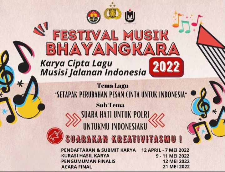 polri gandeng musisi jalanan di festival musik bhayangkara 2022 46749
