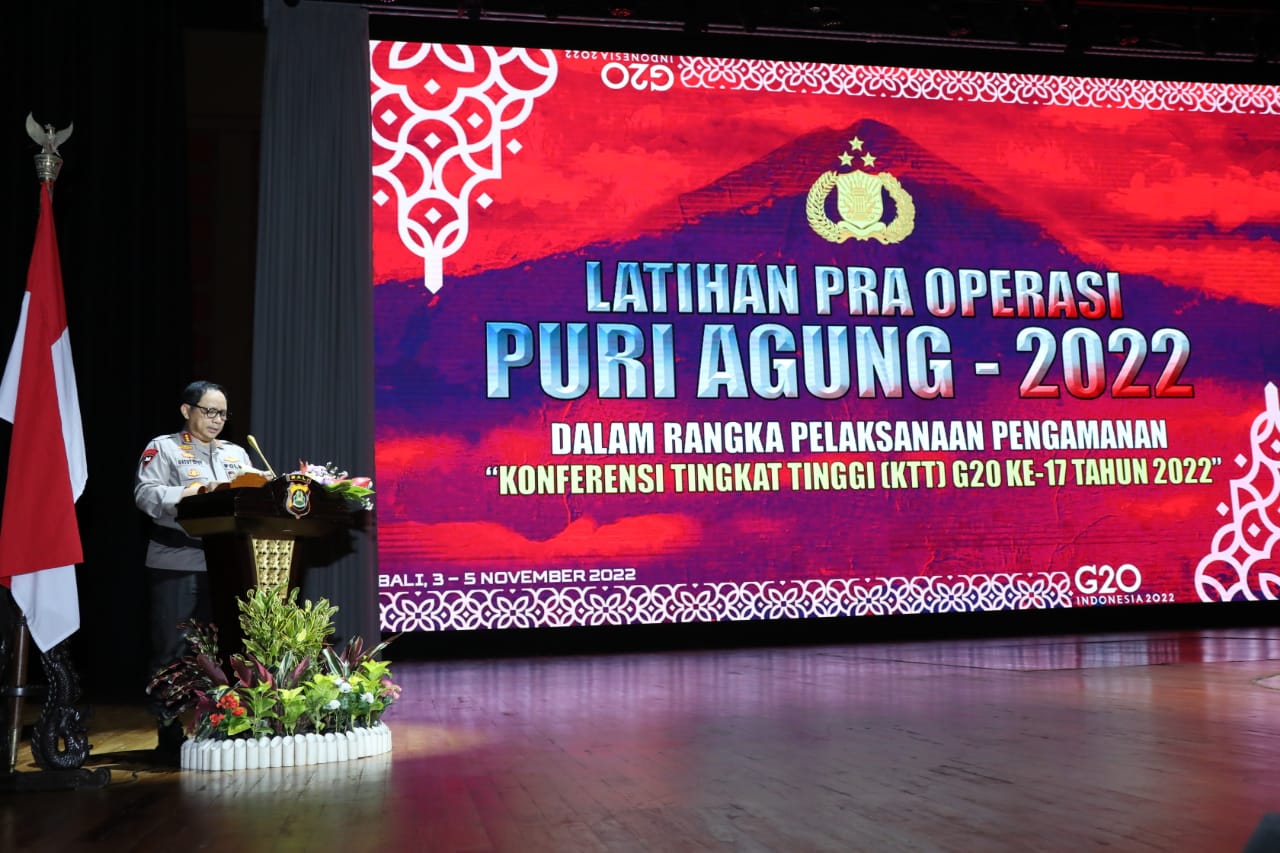 polri gelar latihan pra operasi puri agung 2022 jelang presidensi ktt g20 51164