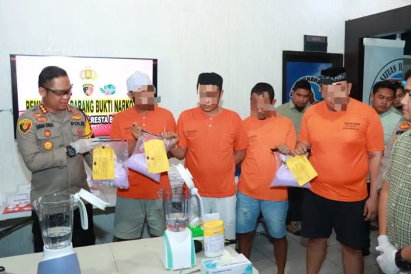 polri musnahkan narkotika senilai 74 miliar di banjarmasin 72843