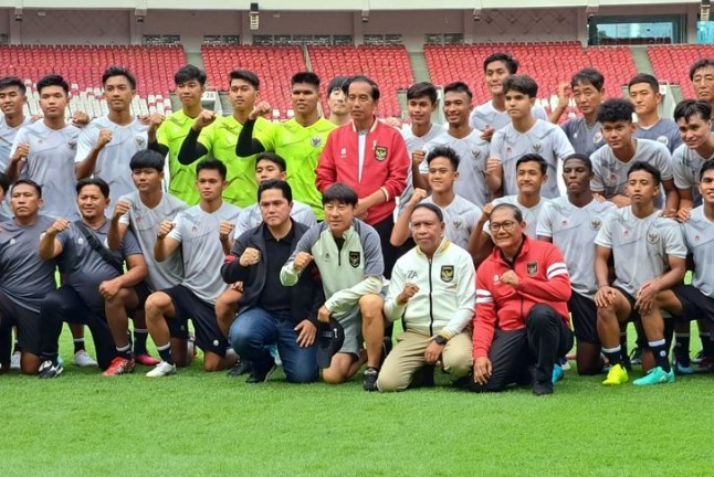 polri skuad timnas u 20 yang mau jadi polisi bisa ikut talent scouting 56383