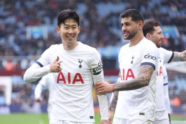 premier league tottenham menghajar aston villa 4 0 71208
