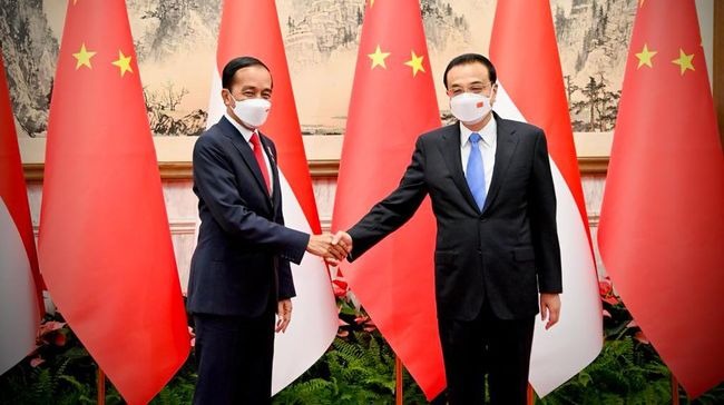 presiden jokowi bertemu pm li keqiang pamer kemesraan china ri 48537