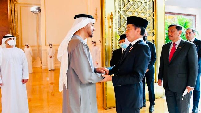 presiden jokowi temui mbz di aue sampaikan belasungkawa sheikh khalifa wafat 46872