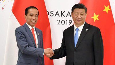 presiden jokowi ucapkan selamat ke xi jinping usai kembali jabat presiden 55531