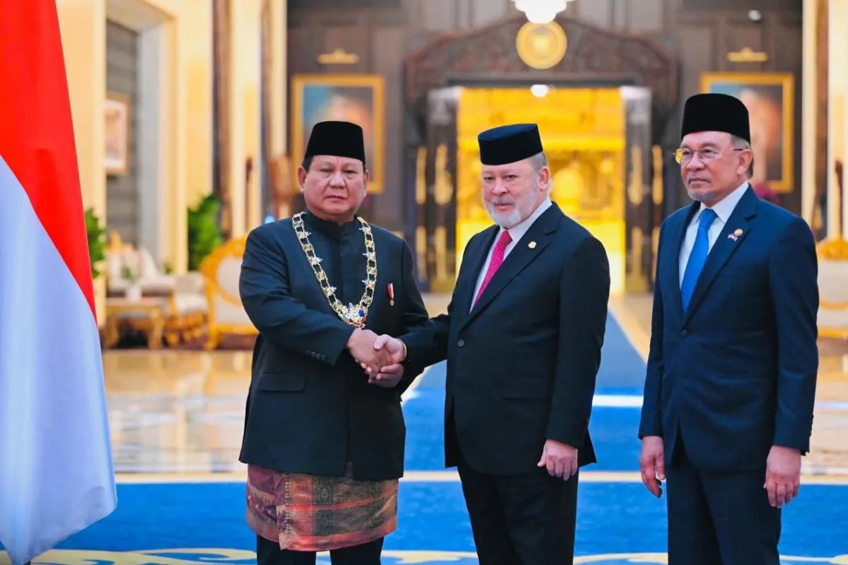 presiden prabowo dianugerahi penghargaan darjah kerabat johor di malaysia 83464