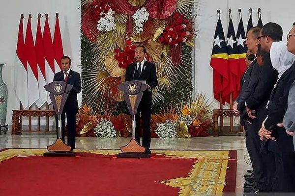 presiden ri bersama perdana menteri timor leste sepakati penyelesaian dua segmen perbatasan darat 54487