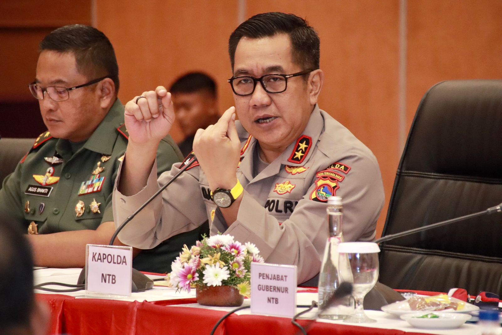rakor final cek kesiapan motogp 2023 kapolda ntb tegaskan pentingnya kerja sama semua pihak 64288