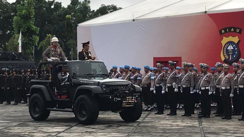 rayakan hari bhayangkara ke 77 kapolda riau kami akan terus berbakti untuk bangsa dan negeri 60378
