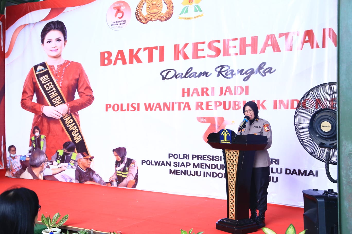 rayakan hari jadi ke 75 polwan ri gelar bhakti kesehatan di lapas perempuan 61507 1