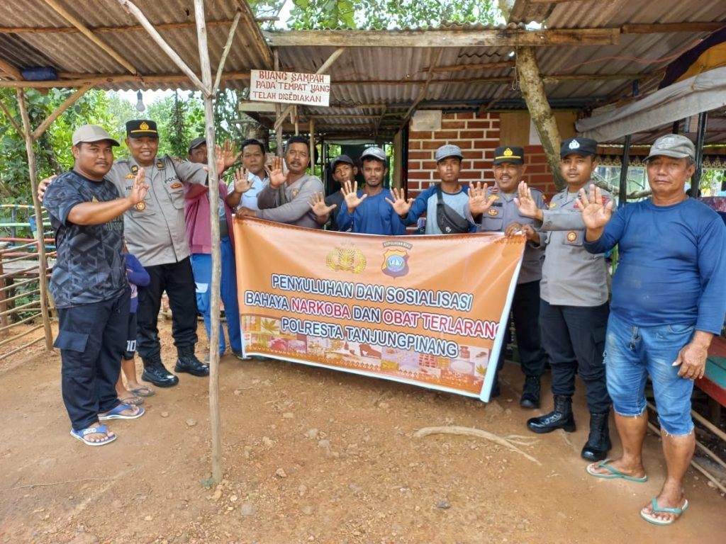 sat binmas polresta tanjungpinang gelar sosialisasi bahaya narkoba 53381 1