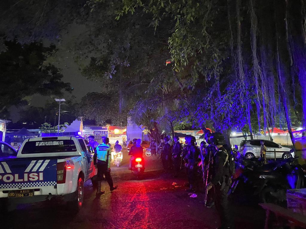 satbrimob polda banten gelar patroli malam guna wujudkan situasi aman dan kondusif 49628