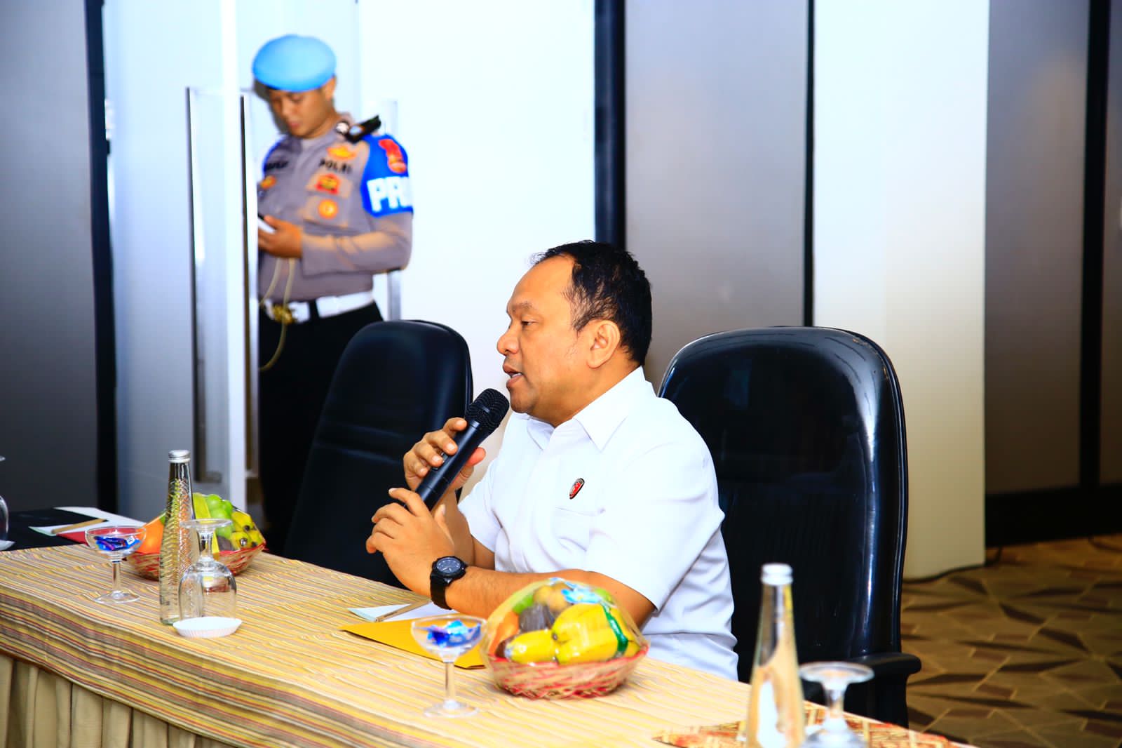 satgas gakkum pastikan tak ada gangguan selama ais forum 64606