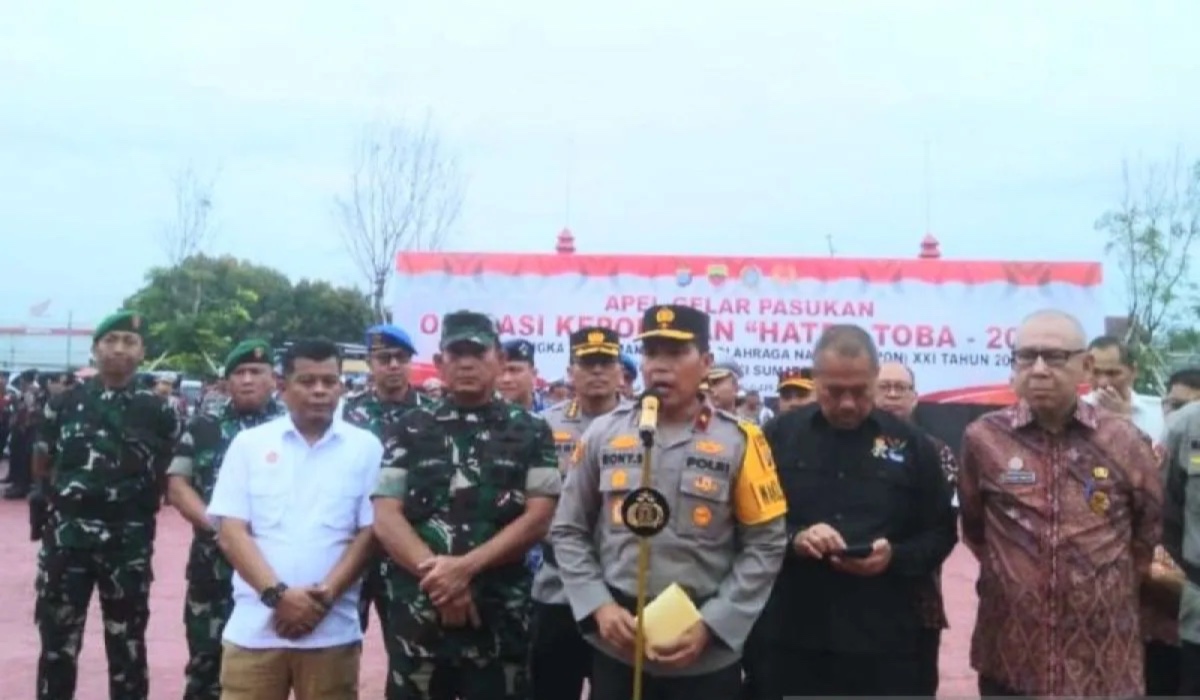 sebanyak 4 970 personel gabungan siap amankan pon xxi 77948