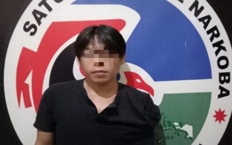 simpan banyak ganja di tempat tidur pemuda pagar alam ditangkap polisi 50105