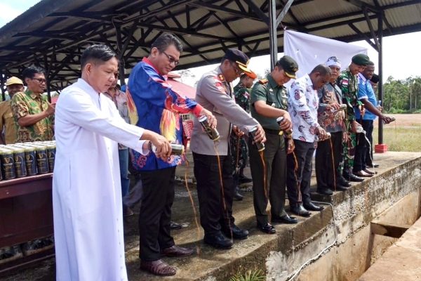 sinergi tni polri polres boven digoel gandeng kodim 1711 bvd berantas miras dan ganja 74282 1