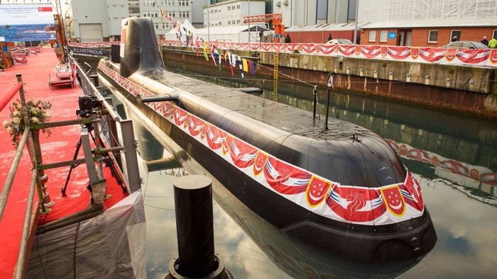 singapura luncurkan kapal selam baru buatan jerman 52460